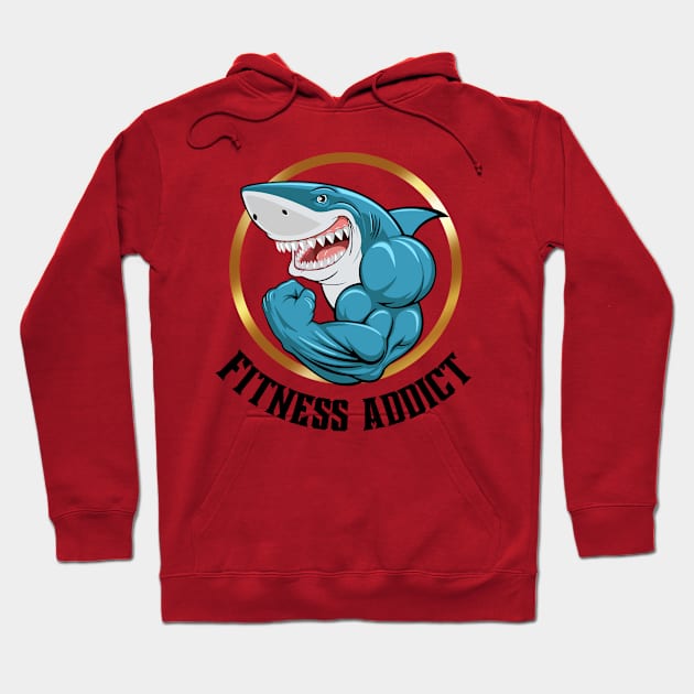 Fitness addict Hoodie by AeySa